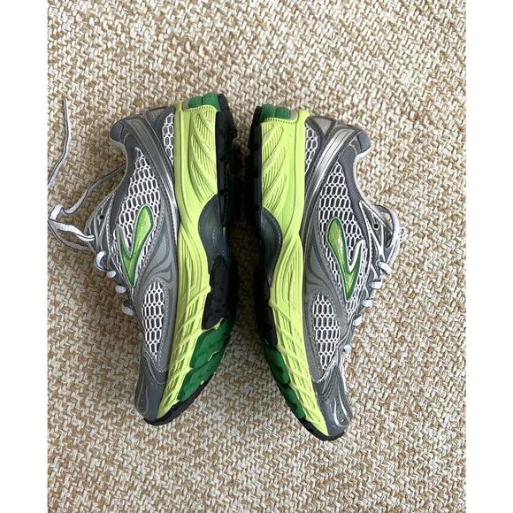 Brooks Womens Ghost 4 Evolution Athletic Shoes Silver Green Mesh Running 6.5 - Picture 6 of 10